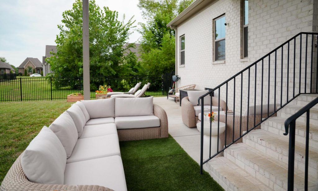 our new outdoor patio furniture