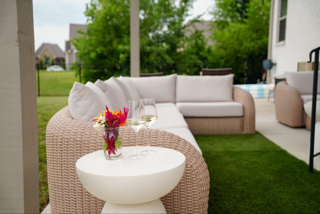 our new outdoor patio furniture