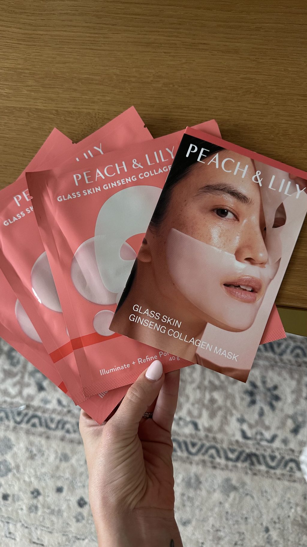 glass skin face masks