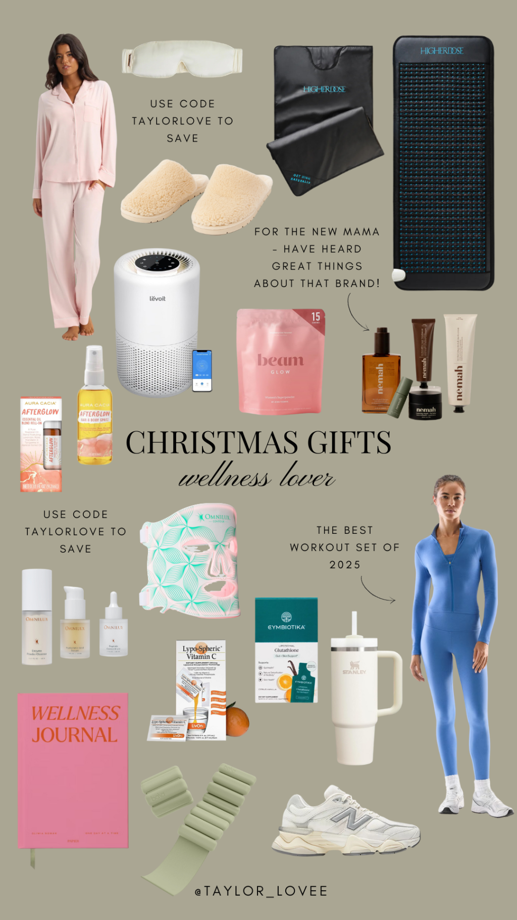 christmas gifts for the wellness lover