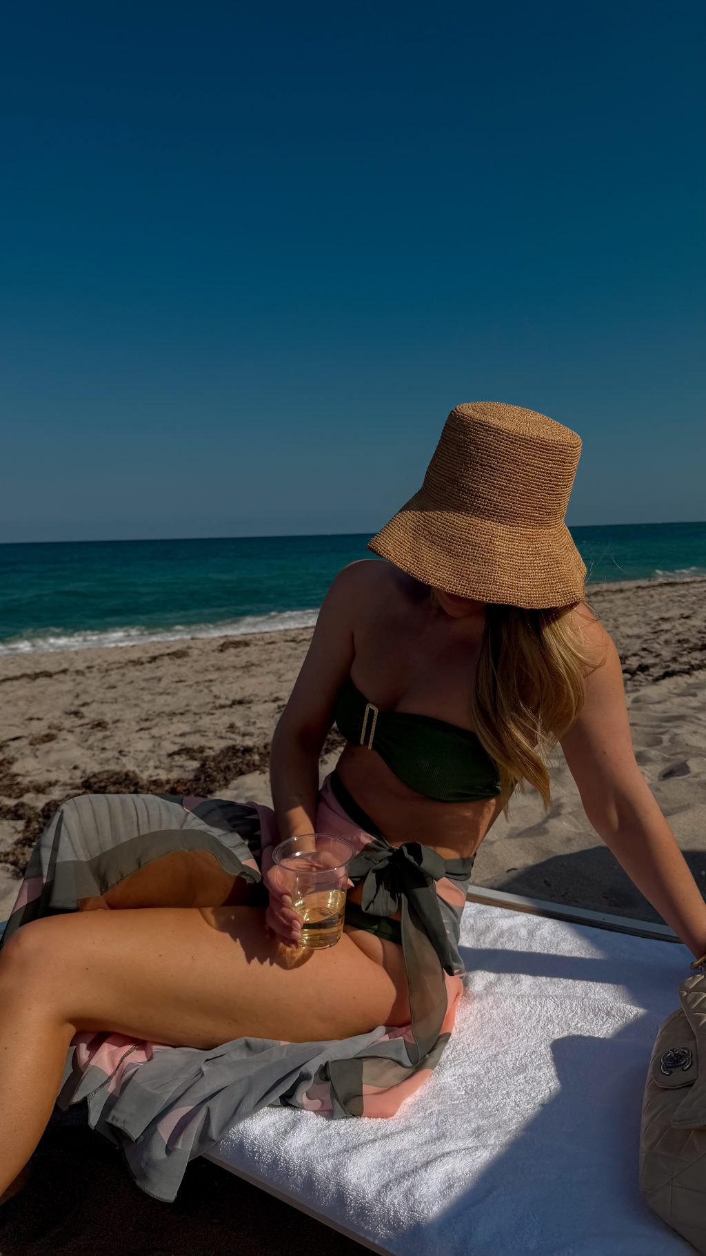 Palm Beach Florida vacation outfit travel lifestyle coastal aesthetic