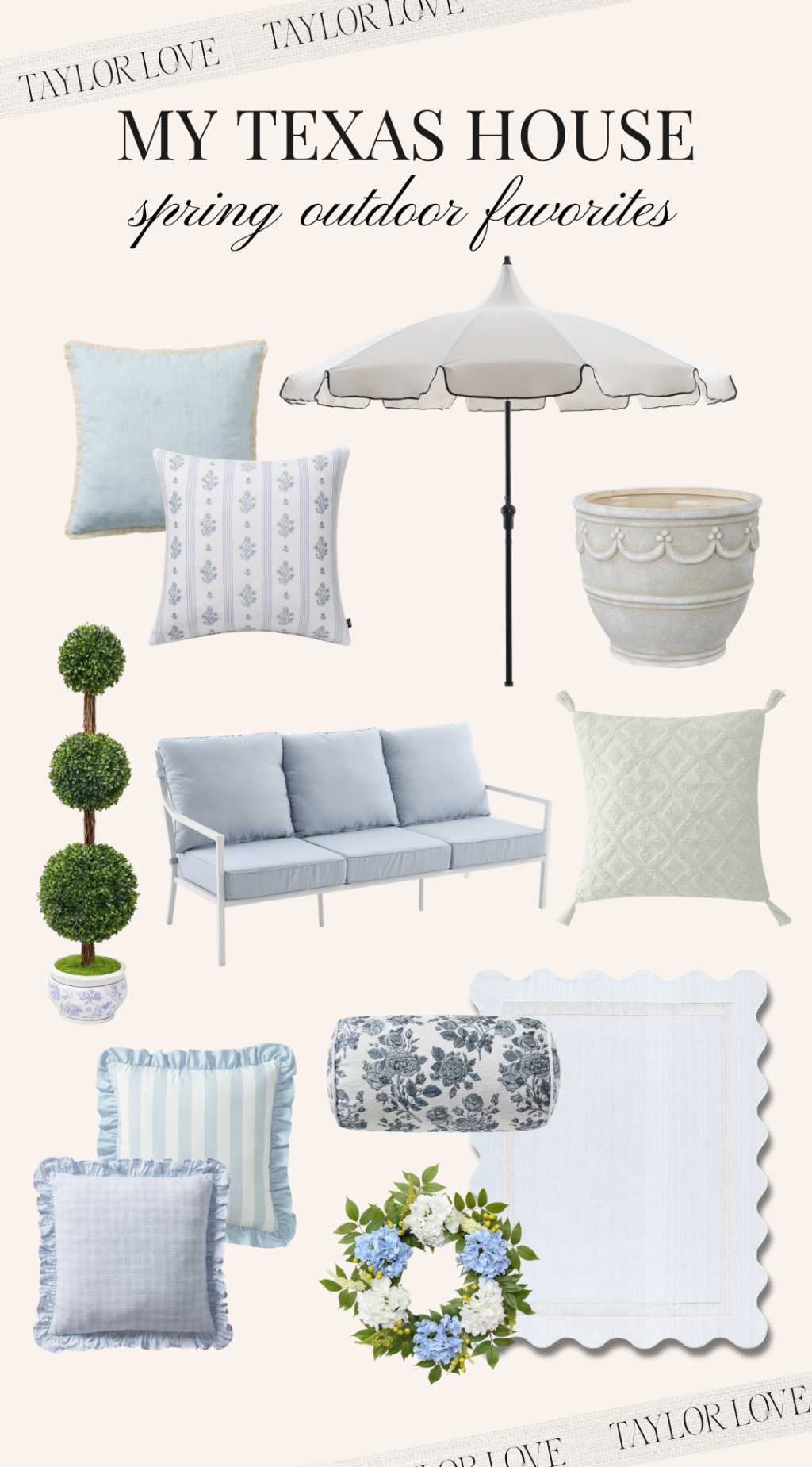 front porch refresh with affordable outdoor decor finds